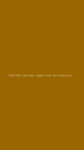 Tampilan Antarmuka Aplikasi Soho4d Cara Main Togel Colok Jitu Pemula - 4