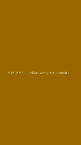 Tampilan Antarmuka Aplikasi SOLOTOGEL - Aplikasi Kebugaran Android - 4