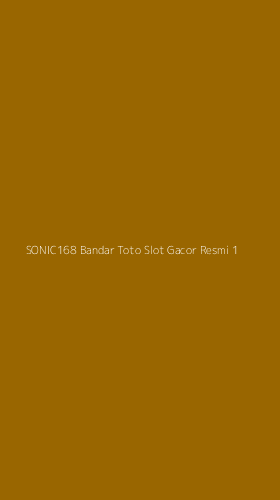 Tampilan Antarmuka Aplikasi Sonic168 Bandar Toto Slot Gacor Resmi - 1