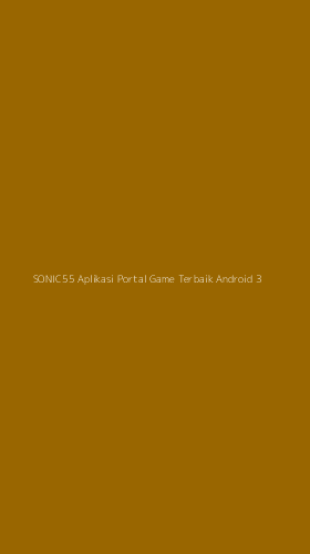 Tampilan Antarmuka Aplikasi Sonic55 Aplikasi Portal Game Terbaik Android - 3