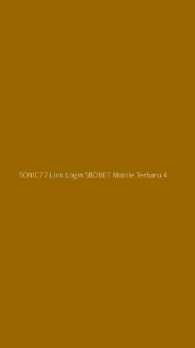 Tampilan Antarmuka Aplikasi Sonic77 Link Login Sbobet Mobile Terbaru - 4