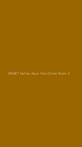 Tampilan Antarmuka Aplikasi Spabet Daftar Akun Toto Online Resmi - 3