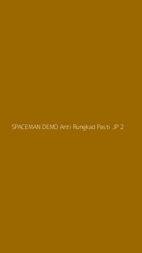 Tampilan Antarmuka Aplikasi Spaceman Demo Anti Rungkad Pasti Jp - 2