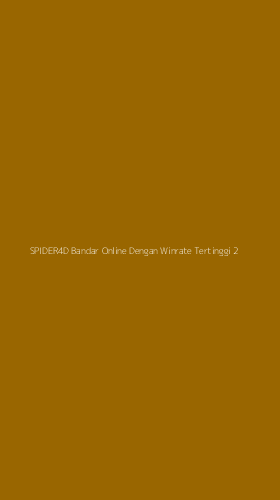 Tampilan Antarmuka Aplikasi Spider4d Bandar Online Dengan Winrate Tertinggi - 2
