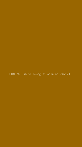 Tampilan Antarmuka Aplikasi Spider4d Situs Gaming Online Resmi 2026 - 1