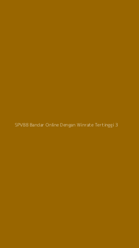 Tampilan Antarmuka Aplikasi Spv88 Bandar Online Dengan Winrate Tertinggi - 3