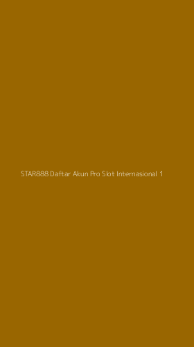 Tampilan Antarmuka Aplikasi Star888 Daftar Akun Pro Slot Internasional - 1