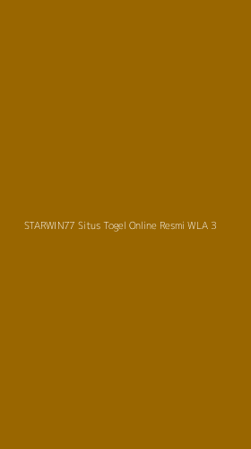 Tampilan Antarmuka Aplikasi Starwin77 Situs Togel Online Resmi Wla - 3