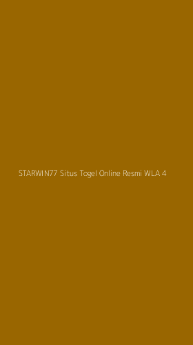 Tampilan Antarmuka Aplikasi Starwin77 Situs Togel Online Resmi Wla - 4