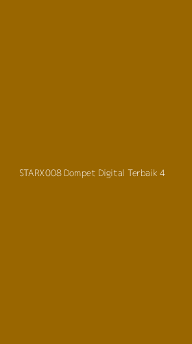 Tampilan Antarmuka Aplikasi Starx008 Dompet Digital Terbaik - 4