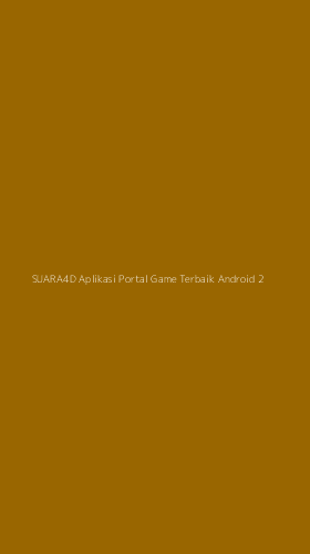 Tampilan Antarmuka Aplikasi Suara4d Aplikasi Portal Game Terbaik Android - 2