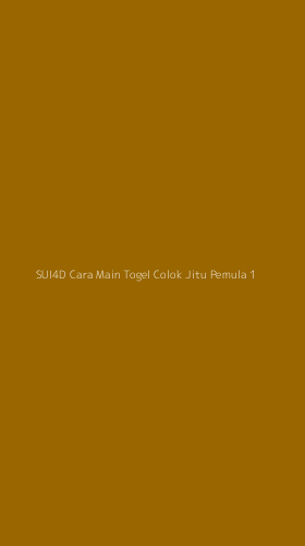 Tampilan Antarmuka Aplikasi Sui4d Cara Main Togel Colok Jitu Pemula - 1