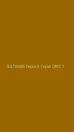 Tampilan Antarmuka Aplikasi Sultan86 Deposit Cepat Qris - 1