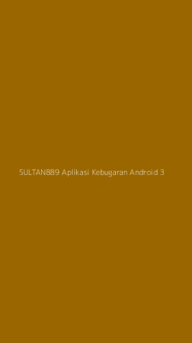 Tampilan Antarmuka Aplikasi Sultan889 Aplikasi Kebugaran Android - 3