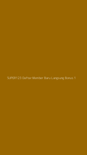 Tampilan Antarmuka Aplikasi Super123 Daftar Member Baru Langsung Bonus - 1
