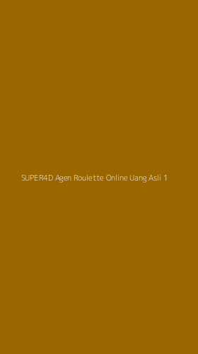 Tampilan Antarmuka Aplikasi Super4d Agen Roulette Online Uang Asli - 1