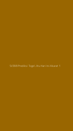 Tampilan Antarmuka Aplikasi Sv388 Prediksi Togel Jitu Hari Ini Akurat - 1