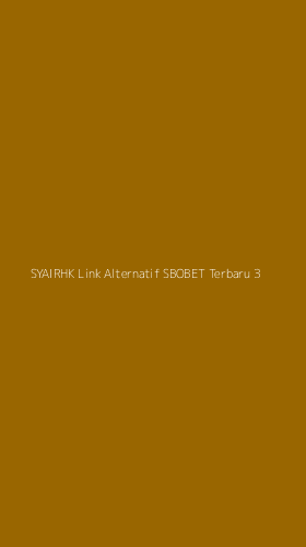 Tampilan Antarmuka Aplikasi Syairhk Link Alternatif Sbobet Terbaru - 3