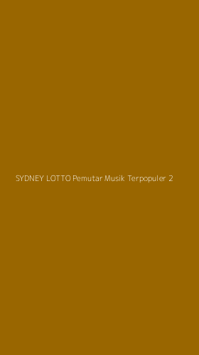 Tampilan Antarmuka Aplikasi Sydney Lotto Pemutar Musik Terpopuler - 2