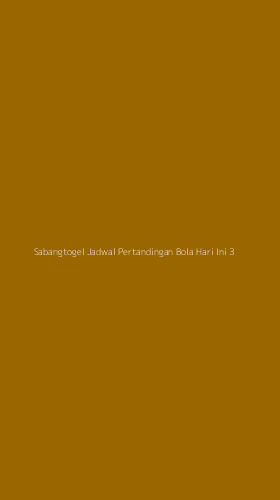 Tampilan Antarmuka Aplikasi Sabangtogel Jadwal Pertandingan Bola Hari Ini - 3