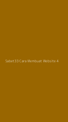 Tampilan Antarmuka Aplikasi Sabet33 Cara Membuat Website - 4