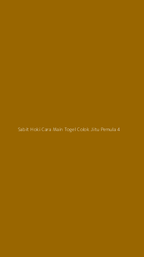 Tampilan Antarmuka Aplikasi Sabit Hoki Cara Main Togel Colok Jitu Pemula - 4