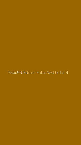 Tampilan Antarmuka Aplikasi Sabu99 Editor Foto Aesthetic - 4