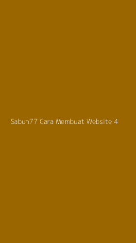 Tampilan Antarmuka Aplikasi Sabun77 Cara Membuat Website - 4