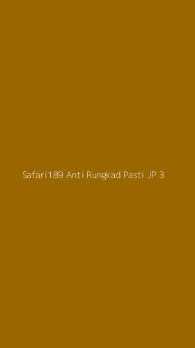 Tampilan Antarmuka Aplikasi Safari189 Anti Rungkad Pasti Jp - 3