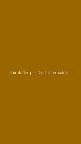 Tampilan Antarmuka Aplikasi Sairhk Dompet Digital Terbaik - 4
