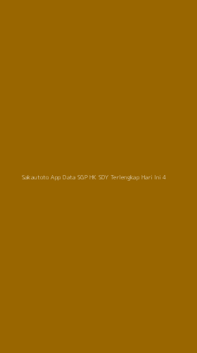 Tampilan Antarmuka Aplikasi Sakautoto App Data Sgp Hk Sdy Terlengkap Hari Ini - 4