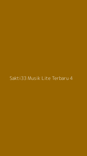 Tampilan Antarmuka Aplikasi Sakti33 Musik Lite Terbaru - 4