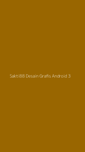 Tampilan Antarmuka Aplikasi Sakti88 Desain Grafis Android - 3