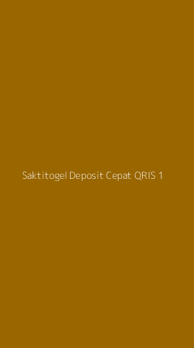 Tampilan Antarmuka Aplikasi Saktitogel Deposit Cepat Qris - 1