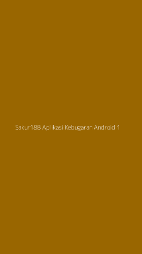 Tampilan Antarmuka Aplikasi Sakur188 Aplikasi Kebugaran Android - 1