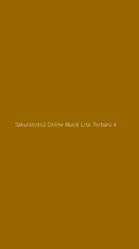 Tampilan Antarmuka Aplikasi Sakuratoto2 Online Musik Lite Terbaru - 4