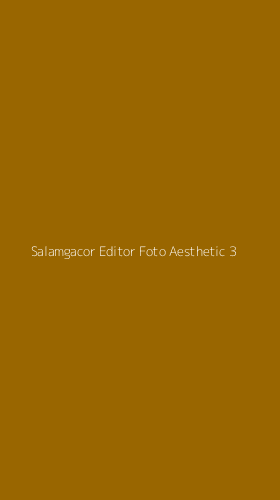 Tampilan Antarmuka Aplikasi Salamgacor Editor Foto Aesthetic - 3