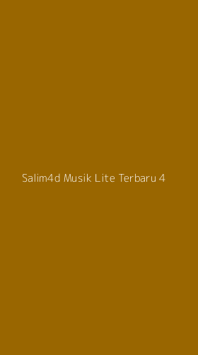 Tampilan Antarmuka Aplikasi Salim4d Musik Lite Terbaru - 4