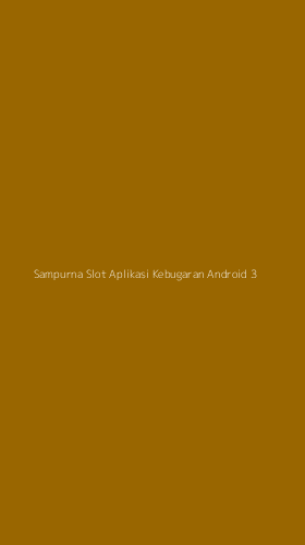 Tampilan Antarmuka Aplikasi Sampurna Slot Aplikasi Kebugaran Android - 3