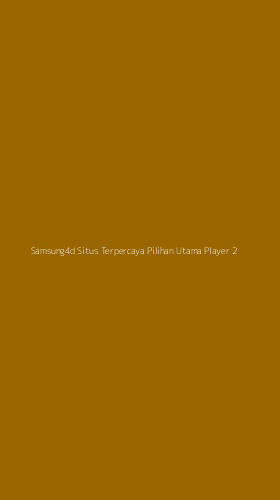 Tampilan Antarmuka Aplikasi Samsung4d Situs Terpercaya Pilihan Utama Player - 2