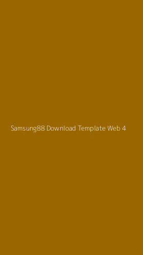Tampilan Antarmuka Aplikasi Samsung88 Download Template Web - 4