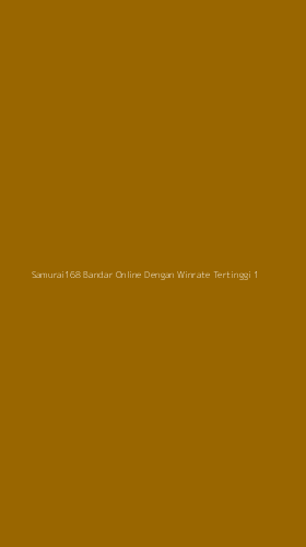 Tampilan Antarmuka Aplikasi Samurai168 Bandar Online Dengan Winrate Tertinggi - 1