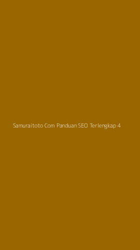 Tampilan Antarmuka Aplikasi Samuraitoto Com Panduan Seo Terlengkap - 4
