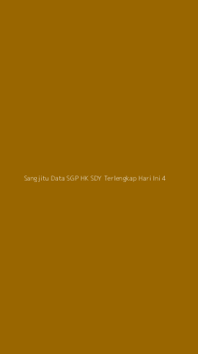 Tampilan Antarmuka Aplikasi Sangjitu Data Sgp Hk Sdy Terlengkap Hari Ini - 4