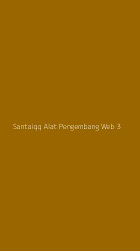 Tampilan Antarmuka Aplikasi Santaiqq Alat Pengembang Web - 3