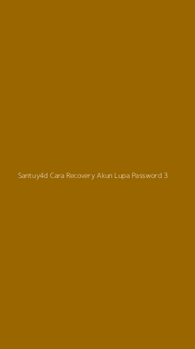 Tampilan Antarmuka Aplikasi Santuy4d Cara Recovery Akun Lupa Password - 3