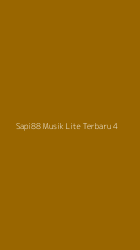 Tampilan Antarmuka Aplikasi Sapi88 Musik Lite Terbaru - 4