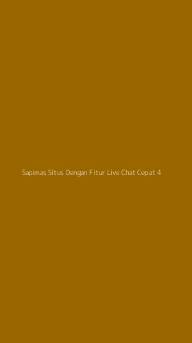 Tampilan Antarmuka Aplikasi Sapimas Situs Dengan Fitur Live Chat Cepat - 4