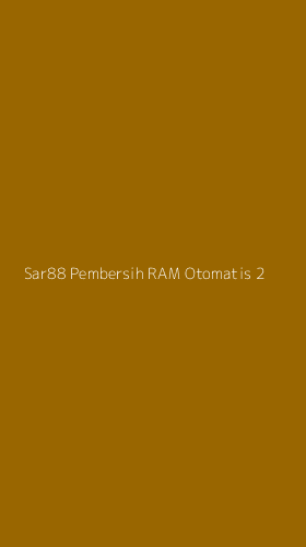 Tampilan Antarmuka Aplikasi Sar88 Pembersih Ram Otomatis - 2