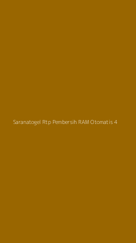 Tampilan Antarmuka Aplikasi Saranatogel Rtp Pembersih Ram Otomatis - 4